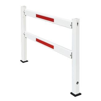 Gattersperre 'Alpha 220' aus Aluminium, Breite 1000-3500 mm, schwenkbar