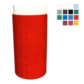 Säulenschutzprofil 100 mm aus 20 mm HDPE -Defender R20- für Rundsäulen