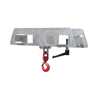 Lasthaken 'Typ LH-II' aus Stahl, Aufnahme mit 2 Gabelzinken