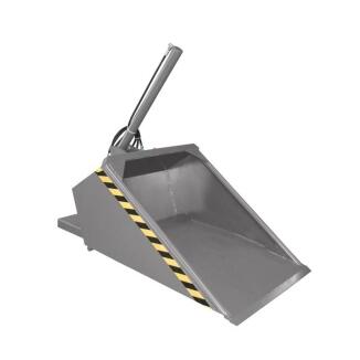 Schaufel 'Typ DGS', hydraulische Ausführung mit Doppelgelenk, für dosierte Entleerung