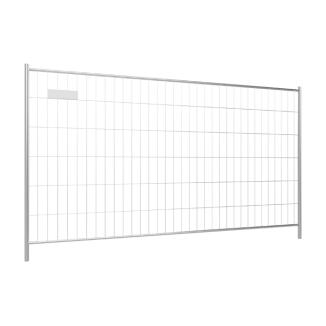 Bauzaun 'Profi 500' Höhe 2,00 m MW 300/100, Standrohre Ø 40 mm, Querrohre Ø 19 mm