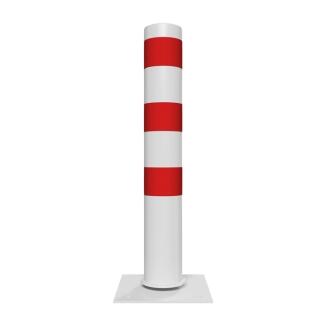 Modellbeispiel: Stahlrohrpoller/Rammschutzpoller -Bollard-  Ø 152 mm allseitig neigbar (Art.