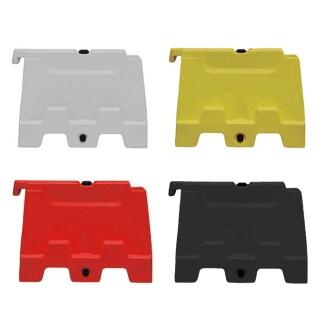 Fahrbahnteiler (Schrammborde) 'Nevada', 1000 x 400 x 800 mm, stapelbar