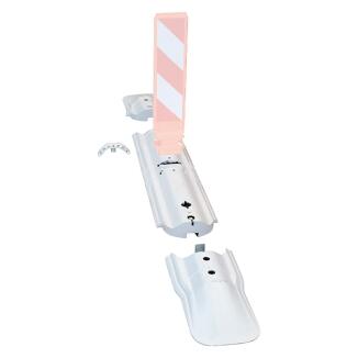 Leitschwelle 'Bike Lane' aus Recyclingmaterial, mit Anti-Rutsch-System ARS, BASt-geprüft