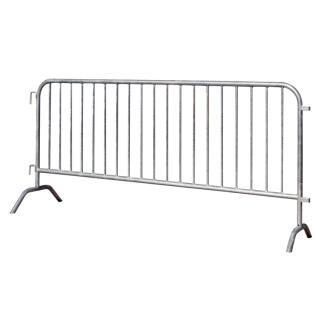 Absperrgitter Typ C aus Stahl, Länge 1350 mm oder 2600 mm, mit angeschweißten Füßen