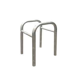 Baum- und Säulenschutz 'Solid', Ø 60 mm aus Stahl, zweiteilig, zum Einbetonieren, Höhe 650 oder 800 