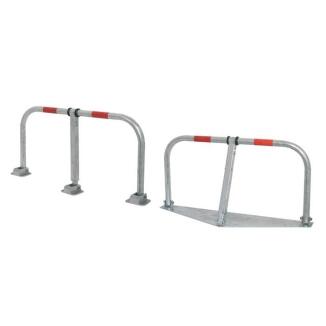 Parkplatzsperrbügel 'umklappbar'