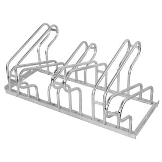 Fahrradständer CLASSIC, bis 68 mm Reifenbreite, zweiseitiges Einstellen, Stahl, feuerverzinkt,