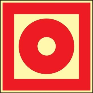 Brandschutzzeichen Brandmelder, manuell HIGHLIGHT