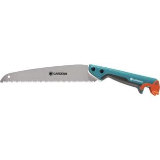 GARDENA Gartensäge 51,4cm, hartverchromtes Sägeblatt, ergonomischer Griff, Schneideschutz