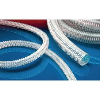 Förderschlauch AIRDUC® PUR-INOX 355 FOOD-AS, Länge 5 bis 10 m, lebensmittelecht