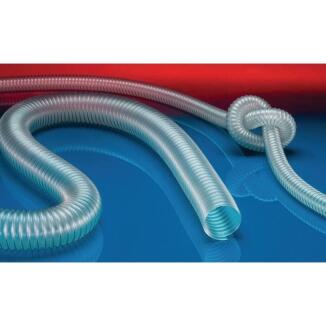 PROTAPE® PUR-INOX 330 FOOD-AS Schlauch 10m, für Lebensmittel, Pharma, antistatisch,