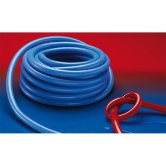 Silikonschlauch 25m ID 2-8mm AD 17-28mm, Lebensmittelschlauch, Pharmaindustrie, NORFLEX -60°C bis