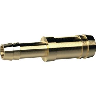 Doppelschlauchtülle MS reduzierend LW 6,9 RIEGLER, Messing, max. 16 Bar, 10 Stk