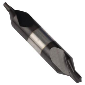 Zentrierbohrer DIN 333A HSS-E TiAlN 1-5mm Rechts DORMER, 60° Senkwinkel, zylindrischer Körper