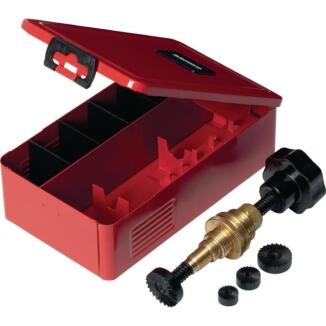 Wasserhahnventilfräserset 3/8-1 Zoll, Metallkassette, flache Fräser 3/8, 1/2, 3/4, 1 Zoll