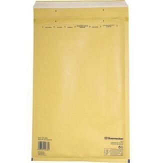 Soennecken Luftpolstertasche J/6, natronbraun, mit Haftklebung, 50 St./Pack, Kraftpapier