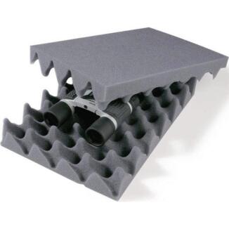 TRANSPAK Noppenschaum-Zuschnitt 297 x 210 mm, 50 Stück, ideal für Auspolsterung von Kartonagen