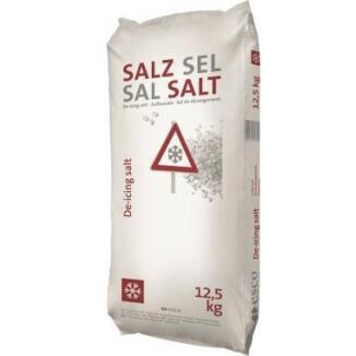 ESCO Streusalz Sack 12,5 kg, Kunststoff, für Winterdienst, Streuartikel, VPE 12,5 kg