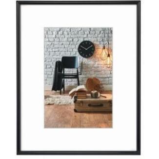 Hama Bilderrahmen Sevilla 21x29,7cm Kunststoff, schwarz, rot oder blau, mit Passepartouteinleger