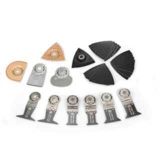 Schleif- und Sägeblatt-Set 26-tlg, FEIN, für Multitools mit Starlock, Renovierungszubehör