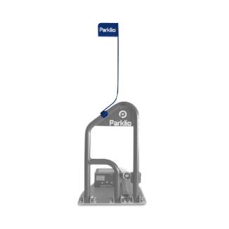 Bügelverlängerung für 'Parklio 2.0' oder 'Parklio Zeus AC', zum Anschrauben, blau/silber, 500 mm,