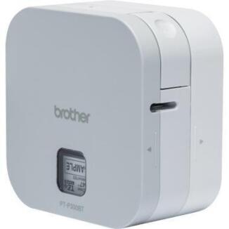 Brother P-touch Cube PTP300BTRE1, Beschriftungsgerät für Smartphone, Bluetooth, 1070 Symbole, 23