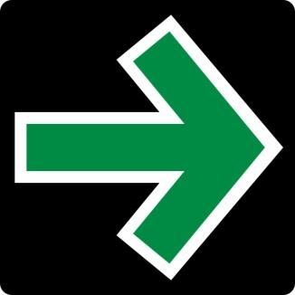 Verkehrszeichen 720 StVO, Grünpfeilschild