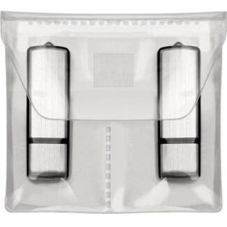 Veloflex USB Stick-Hülle 10x10cm transparent, 5 St./Pack, für 2 USB-Sticks oder 1 Visitenkarte