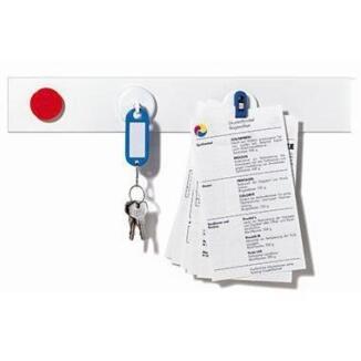 Franken Magnetleiste 5x50cm oder 5x100cm, selbstklebend, beschriftbar, 10 St./Pack, weiß