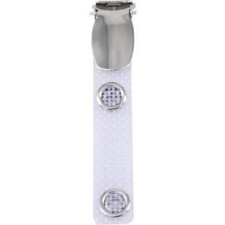 Ersatzclip Namensschild 5523, Metall oder Gewebe, drehbar, 25 Stück, NEUTRALWARE