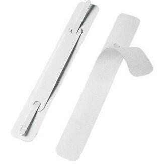 Veloflex Heftstreifen 150x20mm, selbstklebend, weiß, 100 St./Pack, Polypropylen, ohne Heftfalz