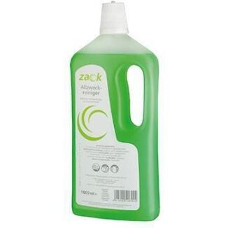 Zack Allzweckreiniger 1l, Zitrone Duft, für wasserbeständige Flächen, nicht antibakteriell