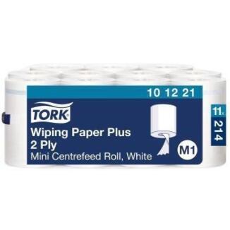 Tork Handtuchrolle M1 2-lagig, 75m, saugfähig, weiß, für Innenabrollungsspender, 11 Rl./Pack