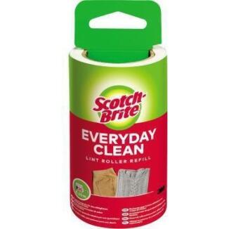 Scotch-Brite Ersatzrolle 836RFS-30EMEA, 30 Blätter, weiß, Kunststoff, Besen oder Bürste