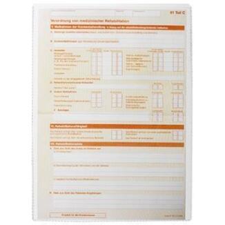 DURABLE Ausweishülle 213219, DIN A5, transparent, Polypropylen, dokumentenecht, oben offen