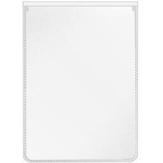 Veloflex Ausweishülle 3115500, 77x106mm, PP transparent, seidenmatt, oben offen, dokumentenecht