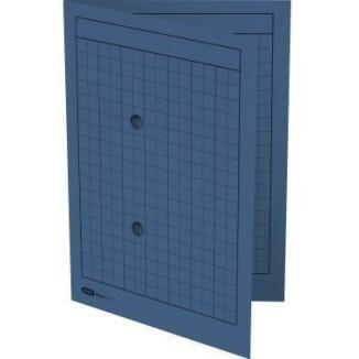 ELBA Umlaufmappe DIN A4, 250g Manilakarton, blau, chamois, gelb, grün, grau, rot, 100 Bl