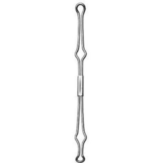 Veloflex Niederhalter 80mm, Metall silber, 100 Stück, für 2- oder 4-Ring-Mechaniken