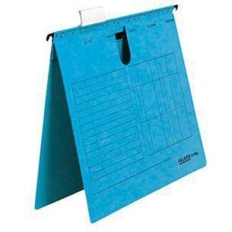 Falken Hängehefter UniReg DIN A4, 230g/m², recycelt, blau, rot, grün, gelb, grau, Blauer Engel