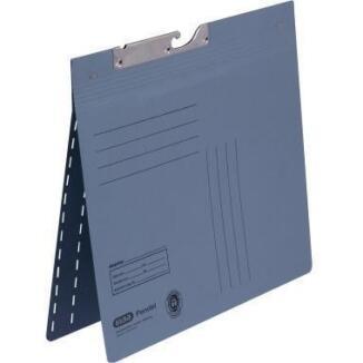 ELBA Pendelhefter A4, 320g, Manilakarton, blau, grün, grau, rot, für 200 Blätter, Blauer Engel