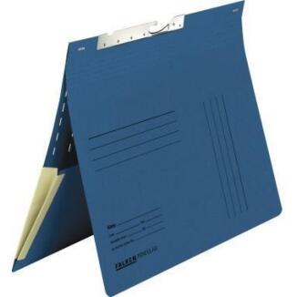 Falken Pendelhefter DIN A4, 320g/m², kaufmännische Heftung, recycelt, blau, grau, rot, grün