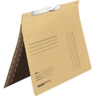 Falken Pendelhefter DIN A4 320g/m², recycelt, kaufmännische Heftung, Farben: chamois, blau, grau,