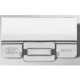 ELBA Vollsichtreiter Vertic 25 St., transparent, mit Beschriftungsschildchen, für Hängeregistraturen