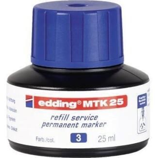 edding Nachfülltusche MTK 25 25ml, blau, schwarz, rot, grün, umweltfreundlich, Made in Germany