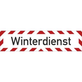 Hinweisschild - Winterdienst