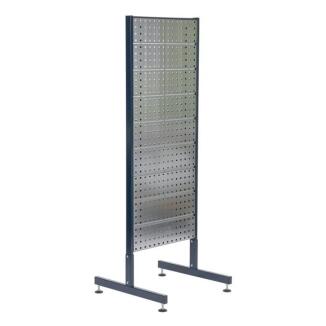 Doppelstativ mit 6 Lochplatten, beidseitig mit Werkzeughaken, RAACO Werkzeugschränke