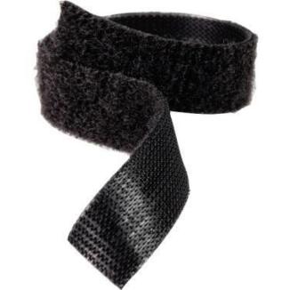 VELCRO Klettband ONE-WRAP 10mm x 5m schwarz, ideal zum Bündeln, Sichern und Ordnen