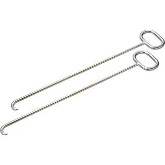 Kanaldeckelheber HÄRKE, 600mm oder 800mm, U-Haken, L-Haken, Schlitzfuß, Kreuzfuß, verzinkt