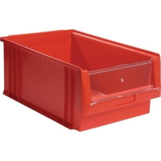 Sichtklappen aus Polycarbonat für PLK 1, 2, 3/3a, transparent, stapelbar, LA-KA-PE, 8-25 Stk